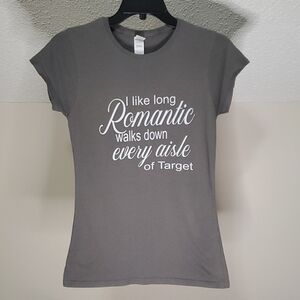 Gildan Softstyle Grey‎ T Shirt Graphic Tee Size S